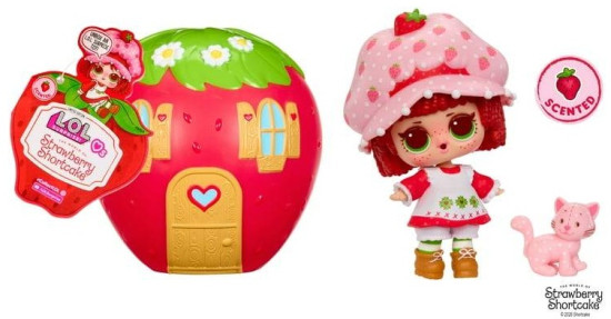 Кукла-сюрприз Surprise Ароматные коллекционные куклы Loves Strawberry Shortcake 596530