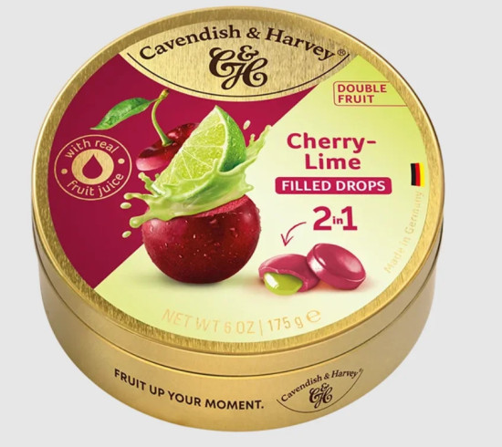 Леденцы Cherry with Lime Drops