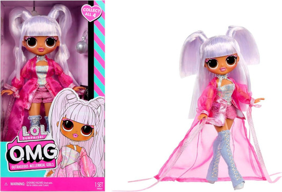 Кукла-модель Surprise OMG Doll - Kitty K, кукла ОМГ Китти К 25 см  595632