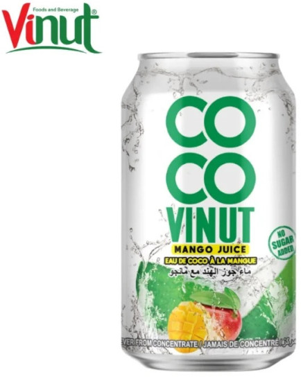 Напиток Vinut Кокосовая вода с соком манго 330ml