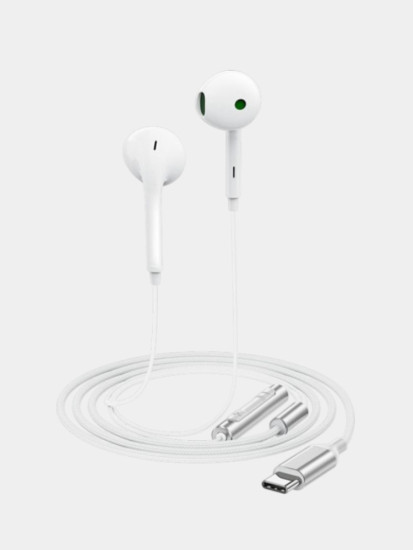 L7 — USB-C проводные наушники с микрофоном, semi-in-ear и пультом управления