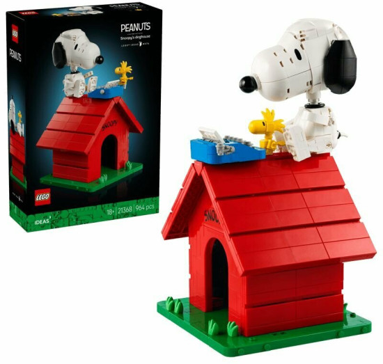 Конструктор LEGO® 21368 «Мелочь пузатая»: будка Снупи