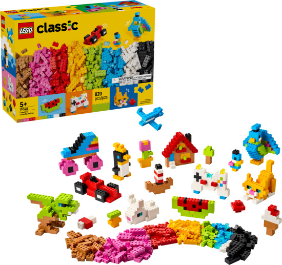 Конструктор LEGO 11045 Разноцветные кубики для творчества