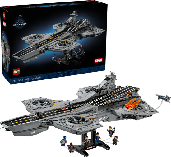 Конструктор LEGO® 76354 Супер Герои Геликарриер Щ.И.Т.а