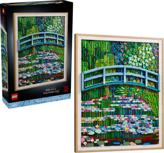 Конструктор LEGO® 31220 Клод Моне — «Пруд с лилиями»