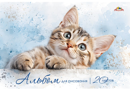 Альбом для рисования «Котенок» 