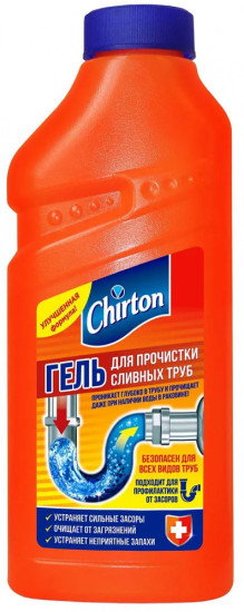 Гель для прочистки сливных труб