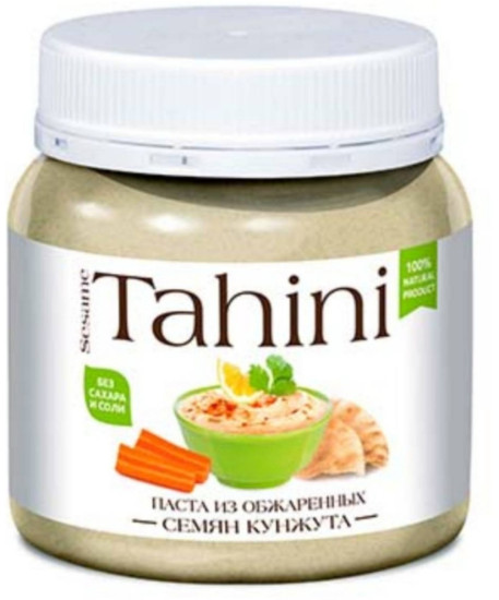 Тахини паста из обжаренных семян кунжута