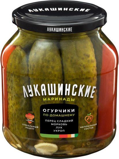 Огурчики маринованные «По-домашнему»