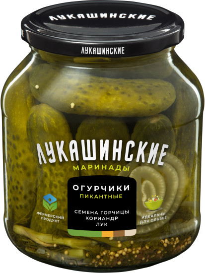 Огурчики маринованные «Пикантные»
