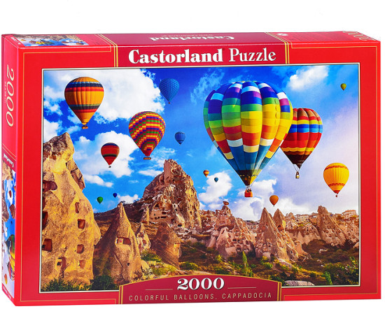 Пазлы «Цветные воздушные шары»