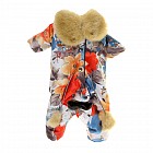 Комбинезон зимний «Акварель», мальчик, размер L