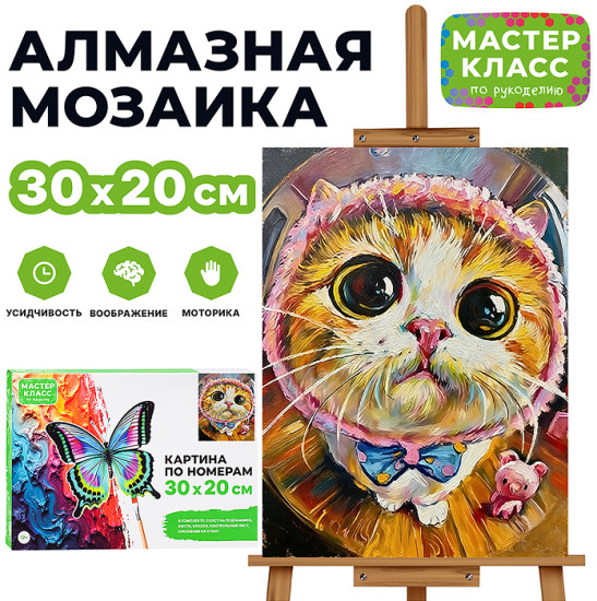 Картина по номерам «Большие глаза»