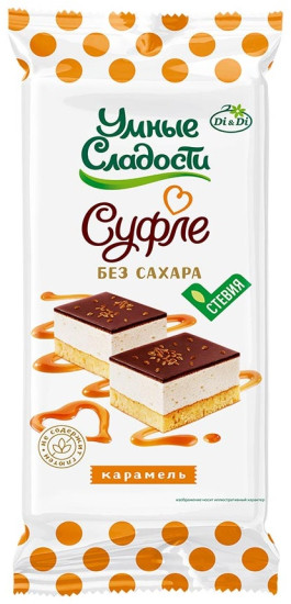Умные сладости суфле со вкусом карамели 90 г