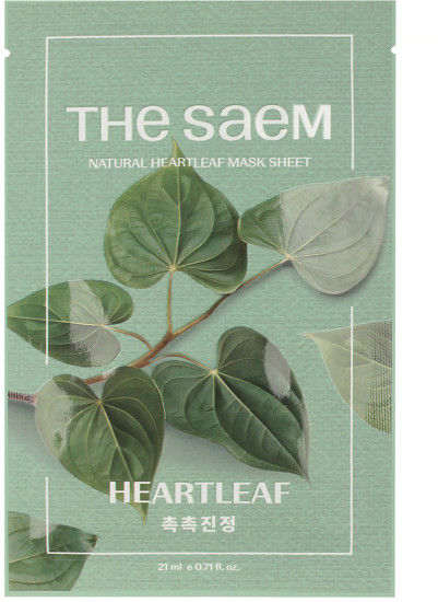 Маска на тканевой основе «Natural Heartleaf Mask Sheet»