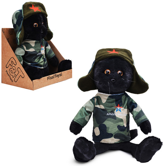 Мягкая игрушка «Кот Военный»