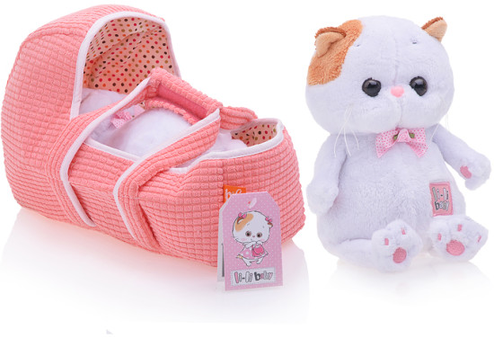 Мягкая игрушка «Кошка Ли-Ли BABY в люльке»