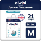 Подгузники 9309000257041 Ultimate Comfort AWB08-03 M, 3, 21 шт