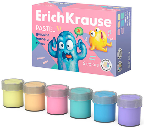 Гуашь «Jolly Friends Pastel»