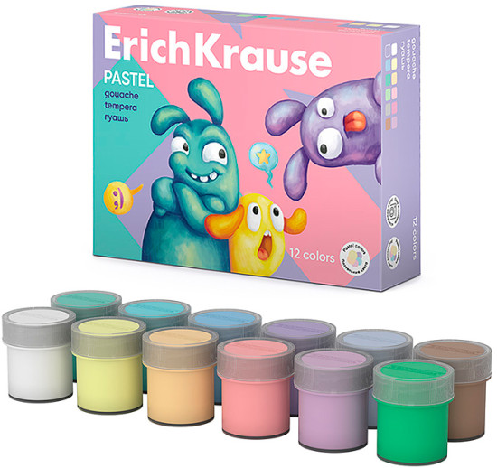 Гуашь «Jolly Friends Pastel»