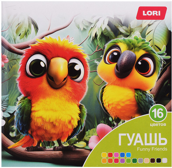 Гуашь «Funny Friends»