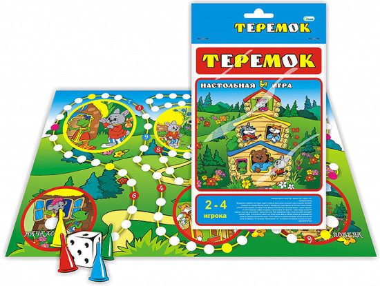 Игра настольная-ходилка «Теремок»