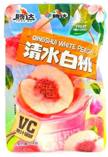 Леденцы Qingshuic со вкусом Персика