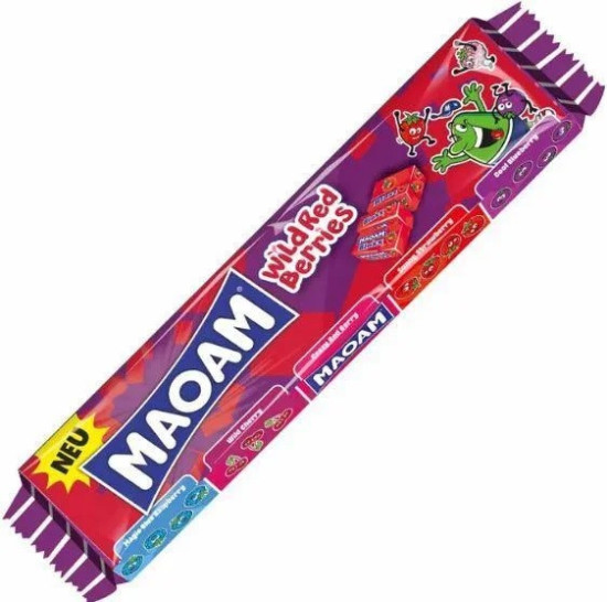 Жевательные конфеты Maoam Bloxx Wild Red Berries