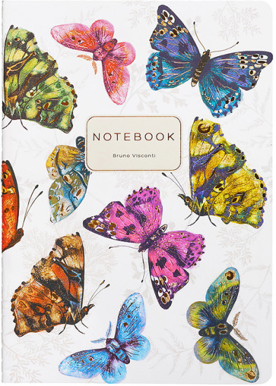 Тетрадь «Fauna. Butterfly Dreams White»