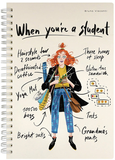 Тетрадь «When you are a student»
