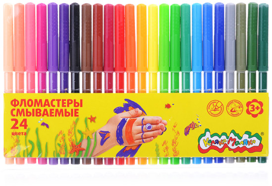 Набор фломастеров на водной основе