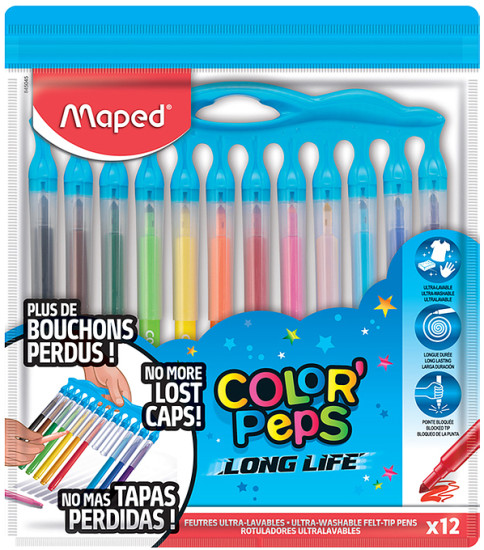 Набор фломастеров «Color'peps long life»