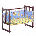 Бортик «Медвежата», цвет голубой