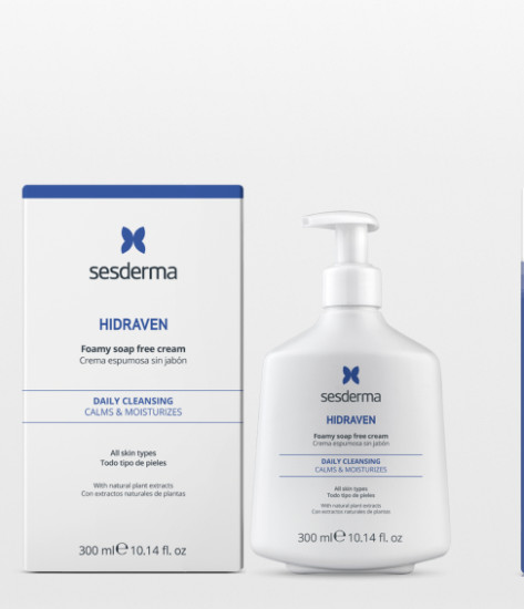 Крем-пенка для умывания HIDRAVEN Foamy Soap Free Cream очищающая без мыла, увлажняющий гель-крем для снятия макияжа с лица и глаз