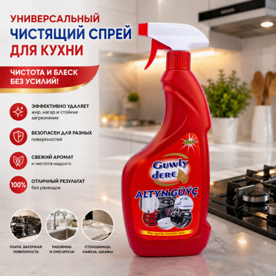 Универсальный чистящий спрей для кухни GD «ALTYN GUYC» (750 мл)