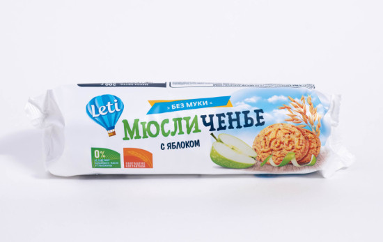 Мюсличенье печенье мюсли с яблоком