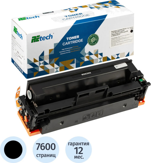Картридж лазерный Retech 415X W2030X 