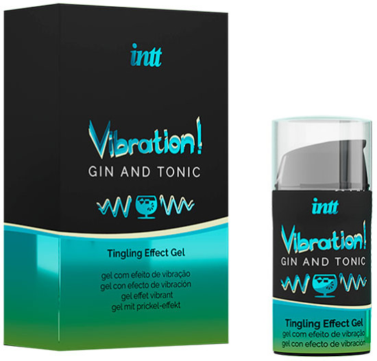 Жидкий вибратор с ароматом джин-тоника «Vibration gin tonic»