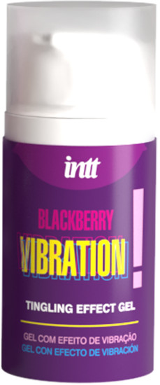 Жидкий вибратор с ароматом ежевики «Vibration blackberry»