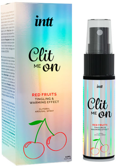 Жидкий вибратор «Clit me on red fruits»