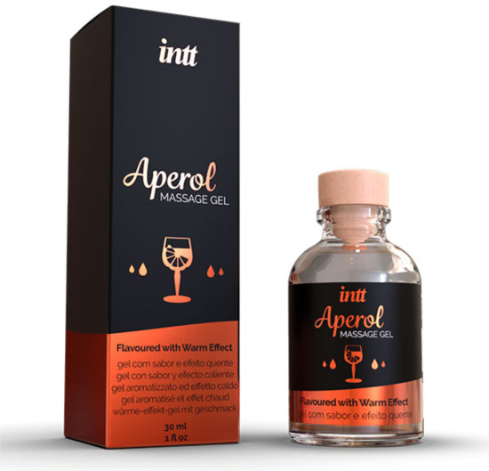 Массажное масло гель с ароматом Аperol Spritz «Aperol massage gel»