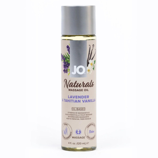 Массажное масло афродизиак Lavender & Tahitian Vanilla с ароматом «Лаванда и ваниль»
