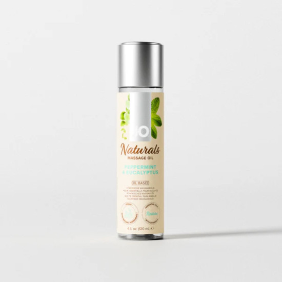 Освежающее массажное масло с мятой и эвкалиптом «Naturals Massage Oil Peppermint & Eucalyptus»