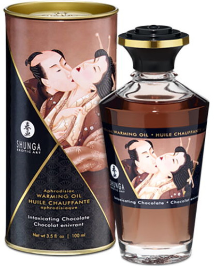 Массажное масло со вкусом «Пьянящий шоколад» Aphrodisiac Warming Oil