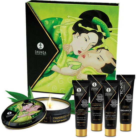 Набор лубрикантов  «Geishas Secret Kit Green Tea»