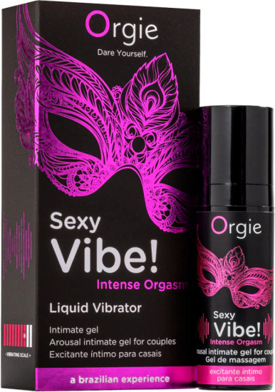 Жидкий вибратор «Sexy vibe! intense orgasm»