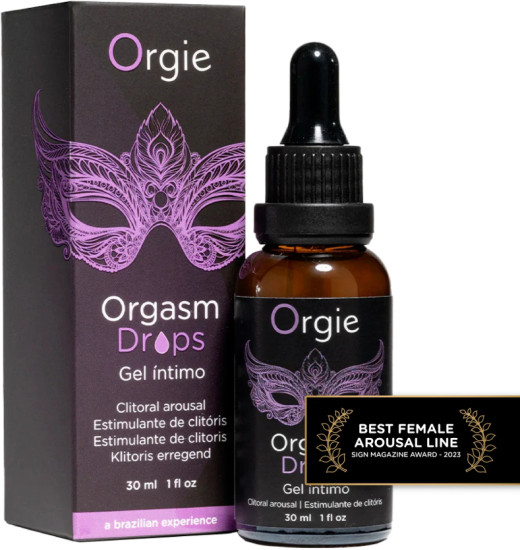Стимулятор клитора «Orgasm drops clitoral arousal»