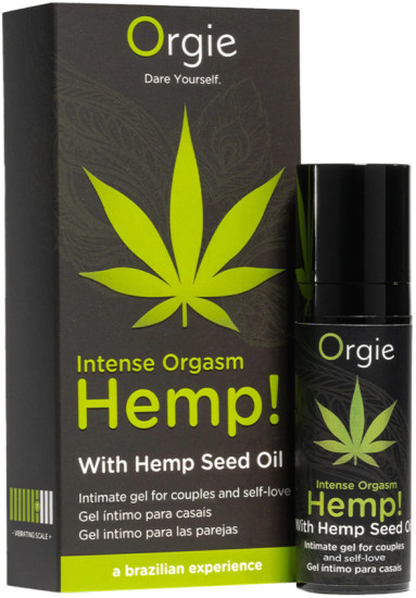 Жидкий вибратор «Hemp! intense orgasm»