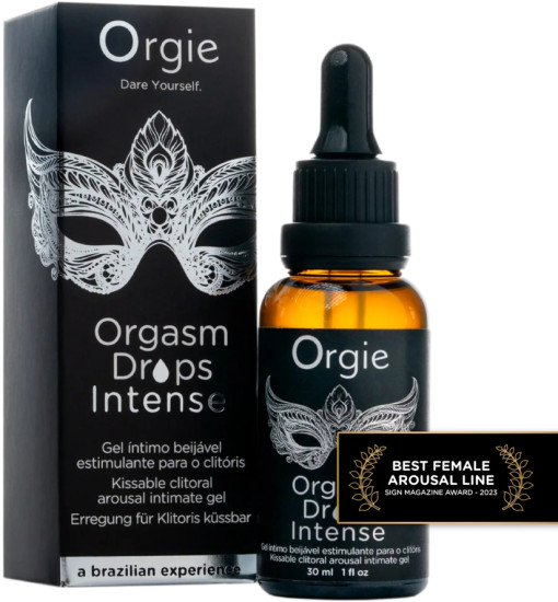 Возбуждающие капли для клитора «Orgasm Drops Intense»