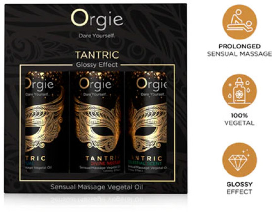 Набор массажного масла «Tantric Mini Size Collection»